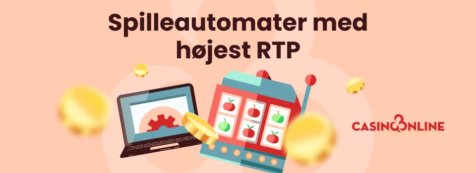 Casino Online DK Spilleautomater med høj RTP hos online casinoer med dansk licens banner