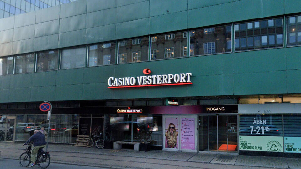 Casino Online Screenshot af Casino Vesterport