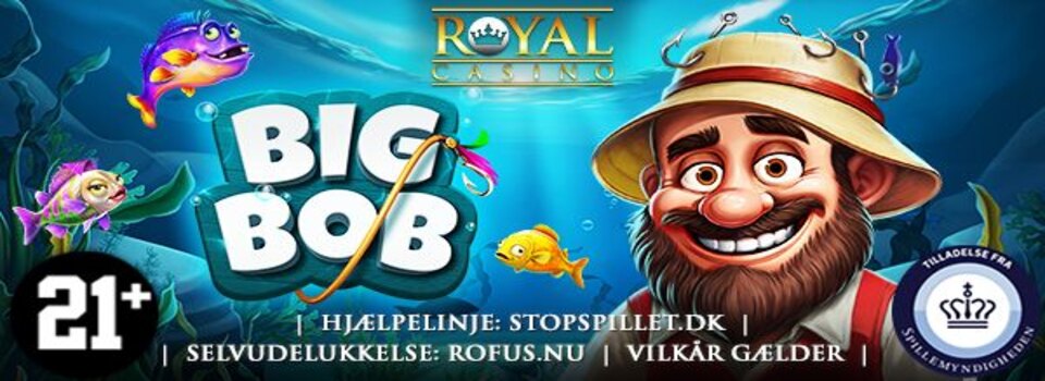 Big Bob fra Scatterkings logo banner fra online casino RoyalCasino