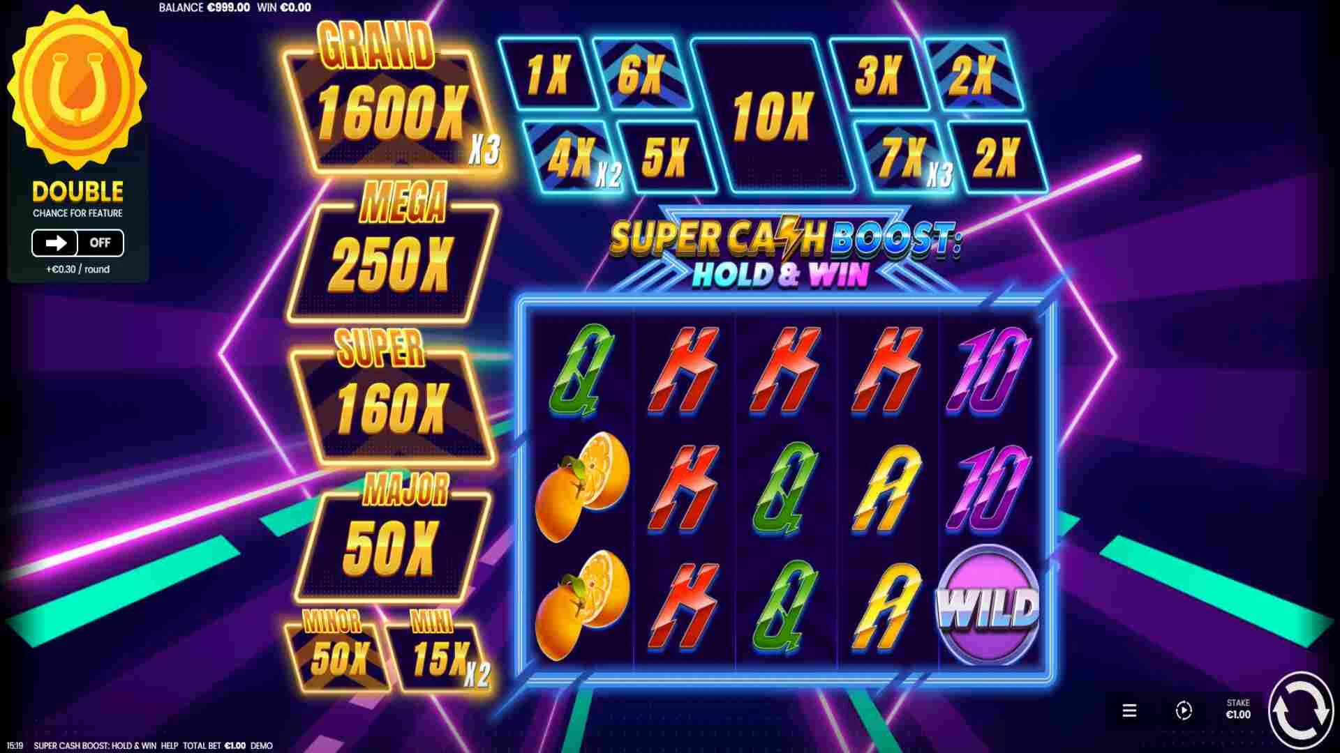 Super Cash Boost Hold and Win fra Octoplay Screenshot af Gameplay