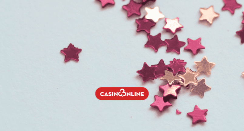 Stjerne konfetti banner casino online