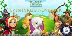 Royal Casino Eventyrlig November Banner