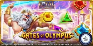Gates of Olympus banner fra Royal Casino