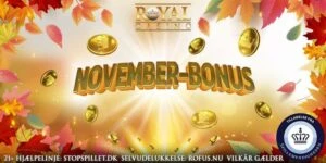 Royal Casino November bonus med guld