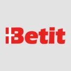 Logo image for Betit Casino casino online betit casino logo med rød og hvide farver logo