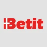 Logo image for Betit Casino casino online betit casino logo med rød og hvide farver logo